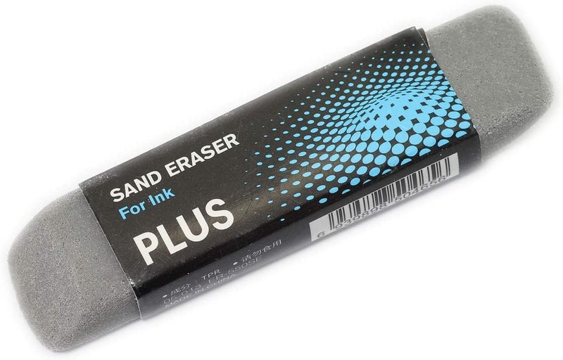 TAODAN 2pcs Sand Eraser School Office Stationery Correction Supplies Sand & Rubber Particles for Erasing Fountain Pen Ball-Point Pen Double Head Remover for Ink/Pencil - Image 4